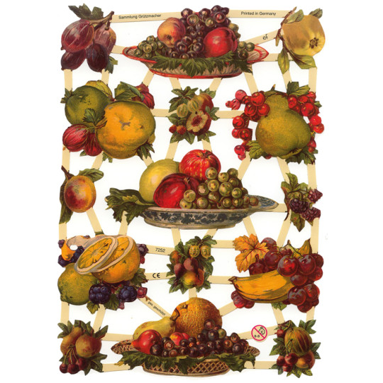 Autumn Fruits Scraps ~ Germany